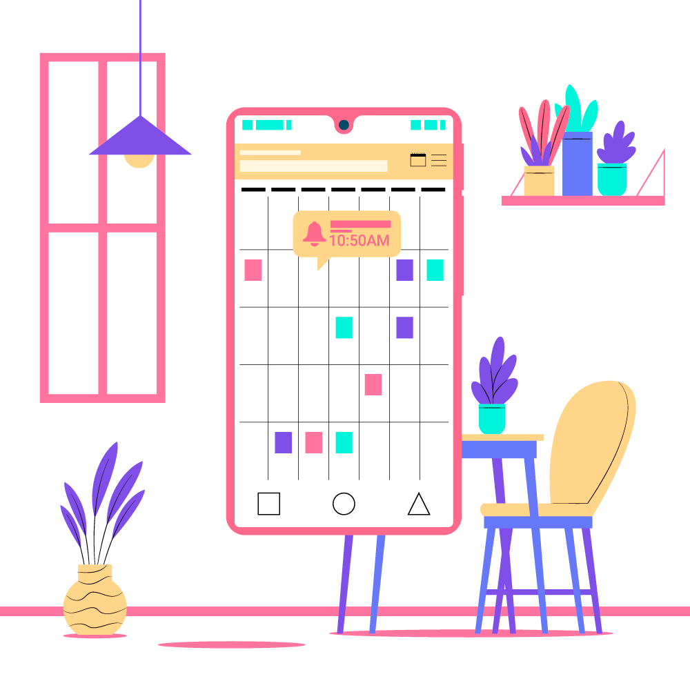 Free up your Calendar illustration